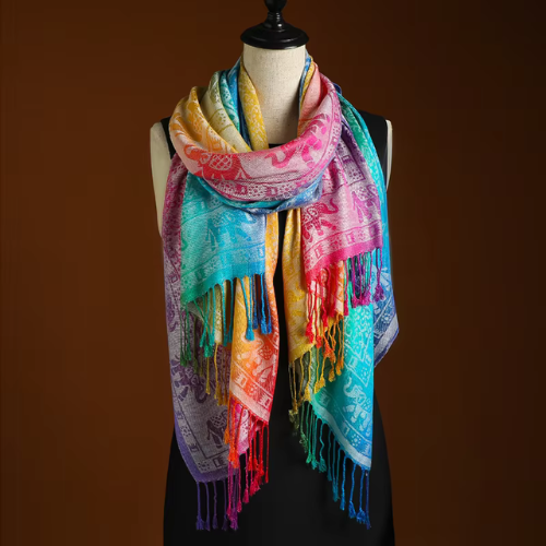 Agua™ | Elegant jacquard scarf