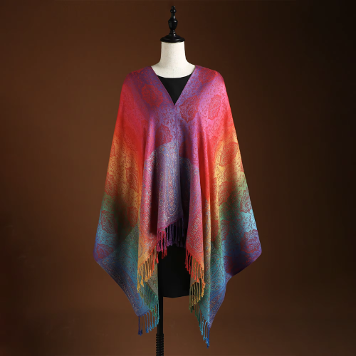 Ivory™ | Elegant jacquard scarf