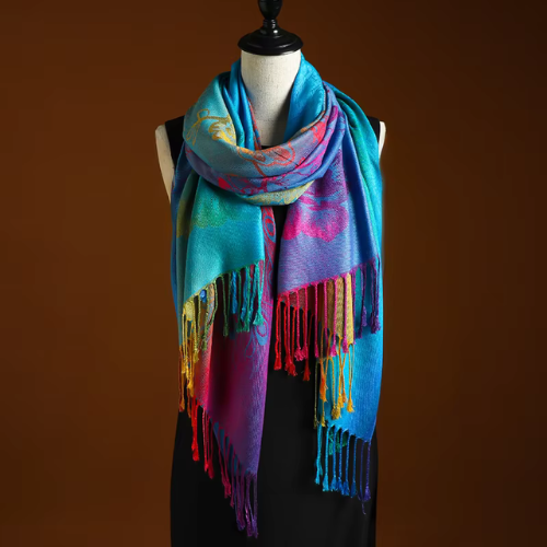 Aether™ | Elegant jacquard scarf