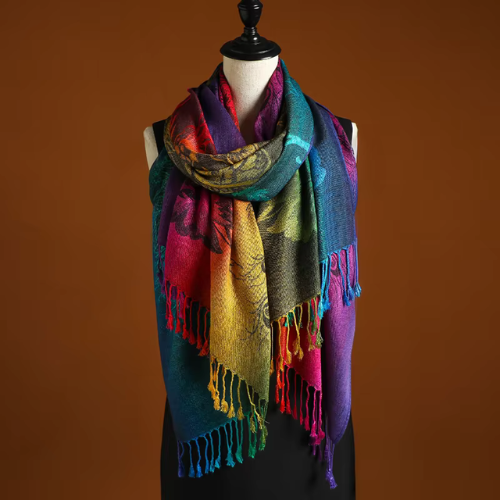 Zephyr™ | Elegant jacquard scarf