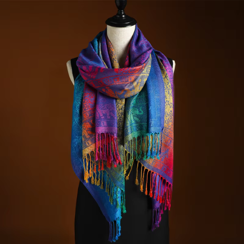 Vesper™ | Elegant jacquard scarf