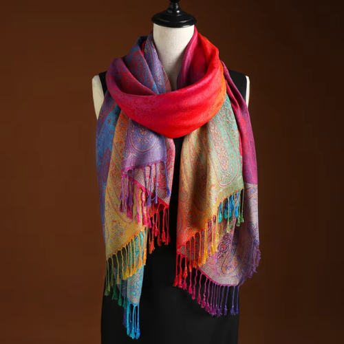 Sable™ | Elegant jacquard scarf