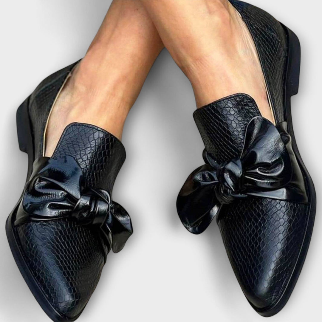 Isabella – Bow-Embellished Loafers