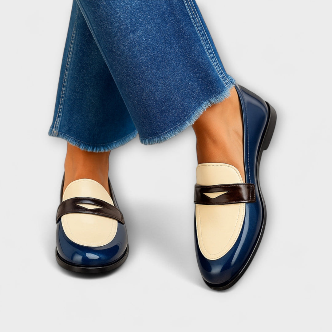 Isabella – Two-Tone Loafers