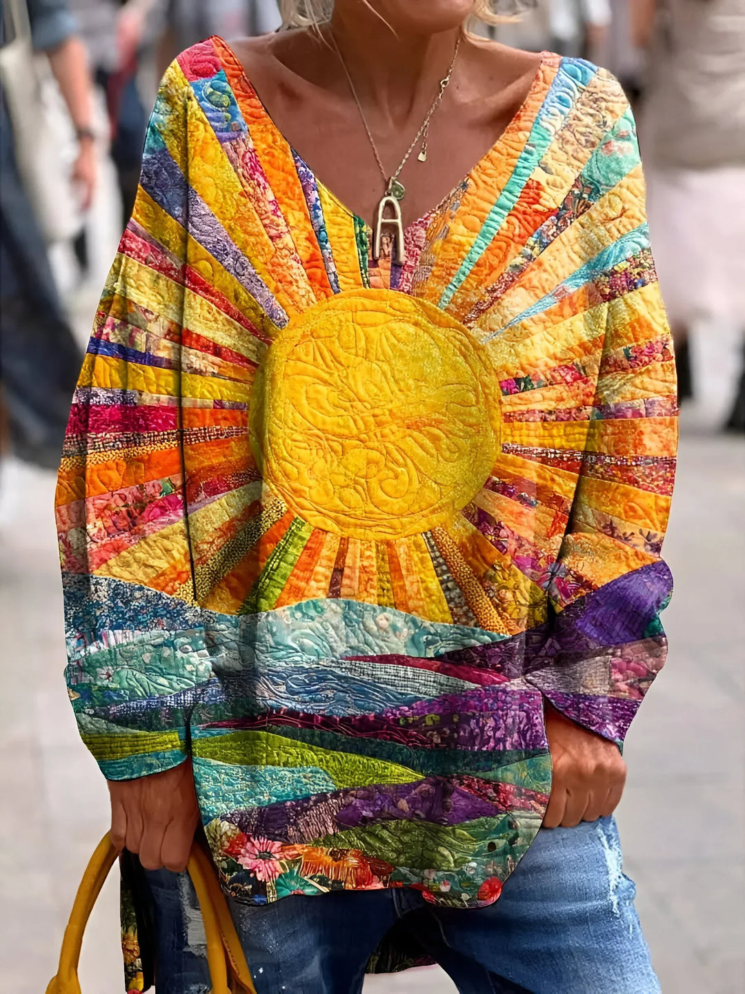 Lily - Vibrant Knit Turtleneck Sweater