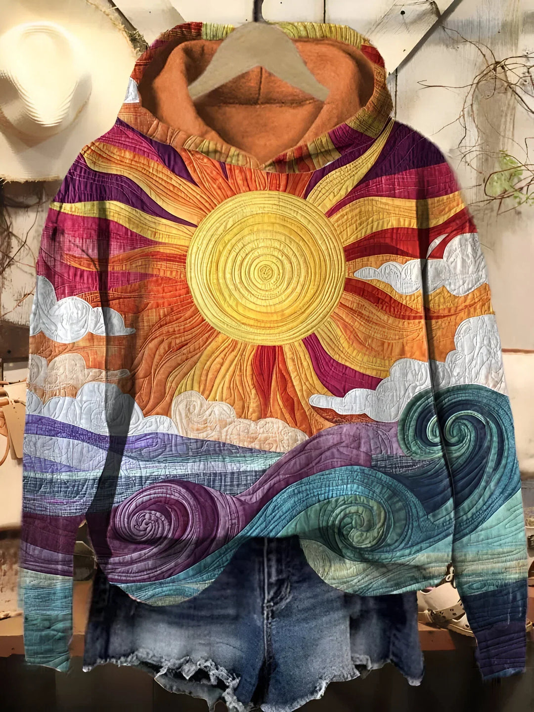 Olivia - Vibrant Relaxed Sweater
