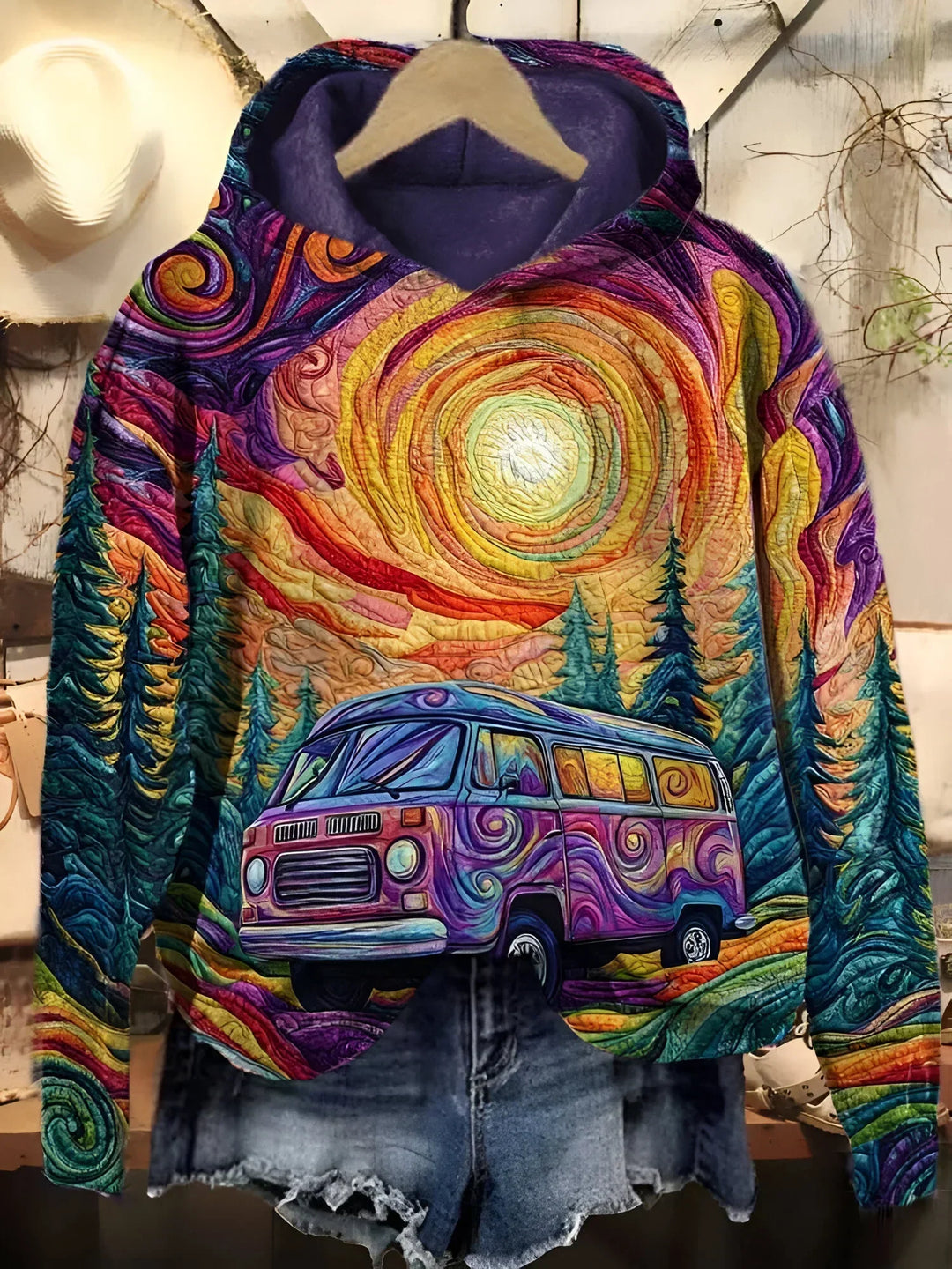Ellie - Retro Adventure Hoodie