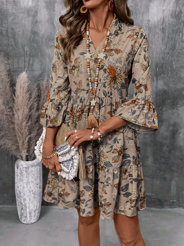 Alia – Flutter Sleeve Dress