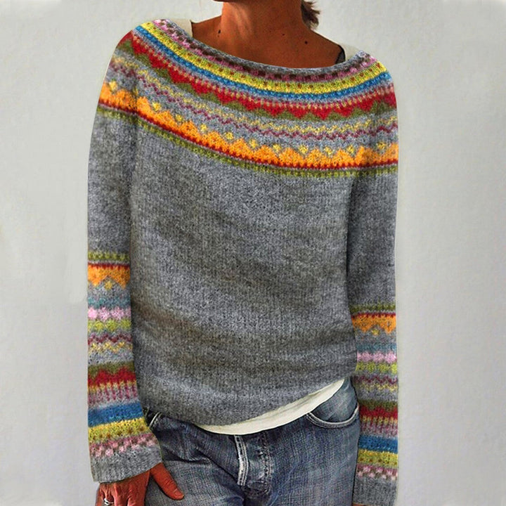 Emilia | Retro Knit Sweater