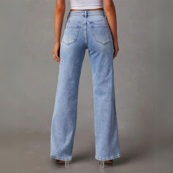 Marina - Elegant Flared Jeans
