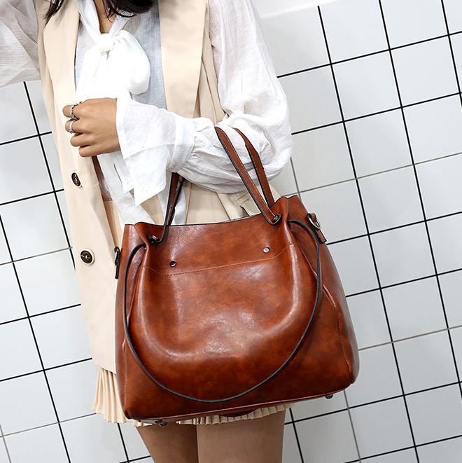 Marlene - 4-Piece Vintage Bag Set for Women