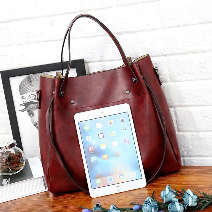 Marlene - 4-Piece Vintage Bag Set for Women