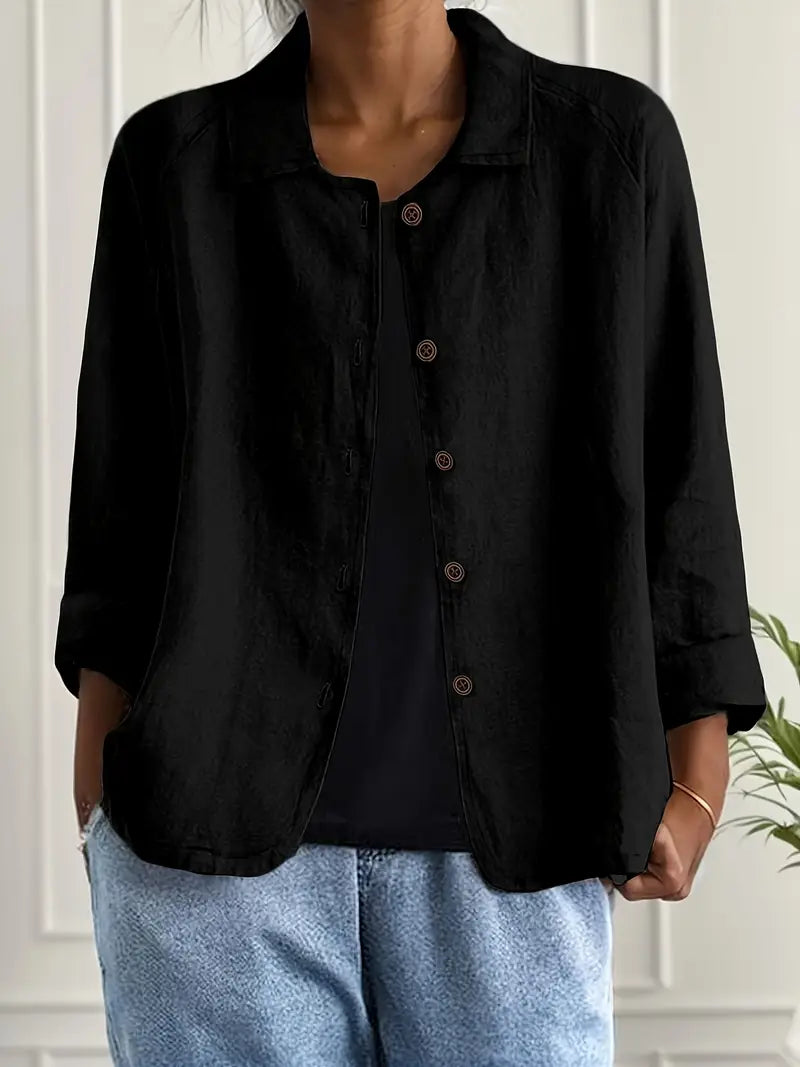 Sofia | Classic Button Jacket