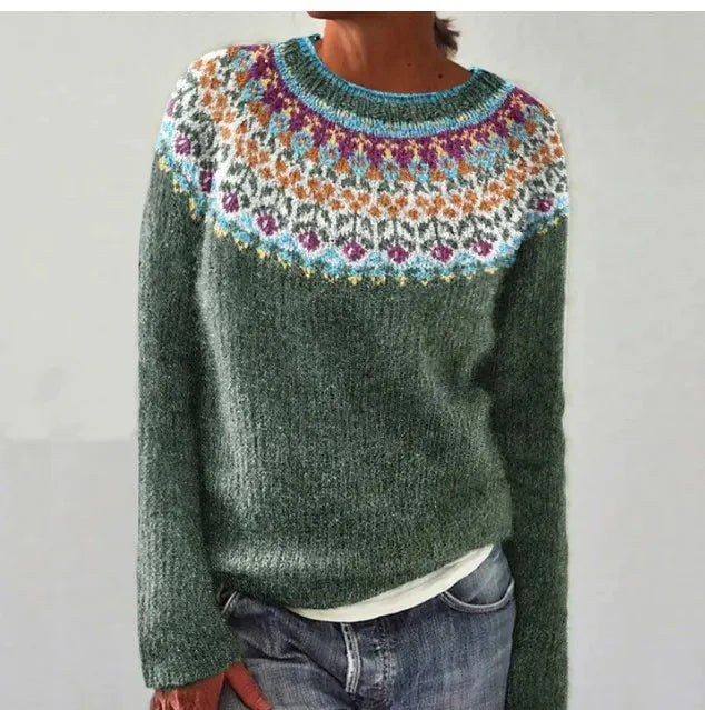 Emilia | Retro Knit Sweater