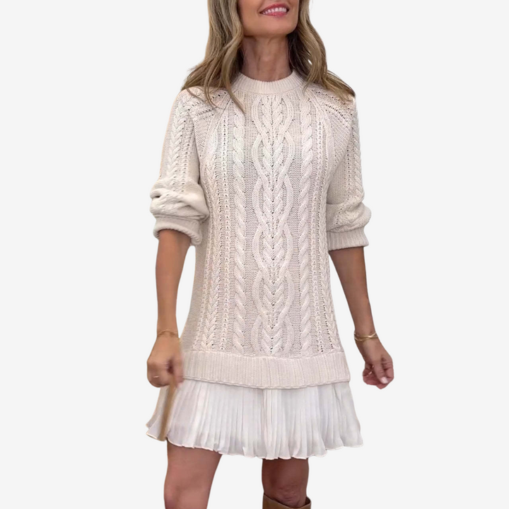 Diane | Classic Knit Sweater Dress