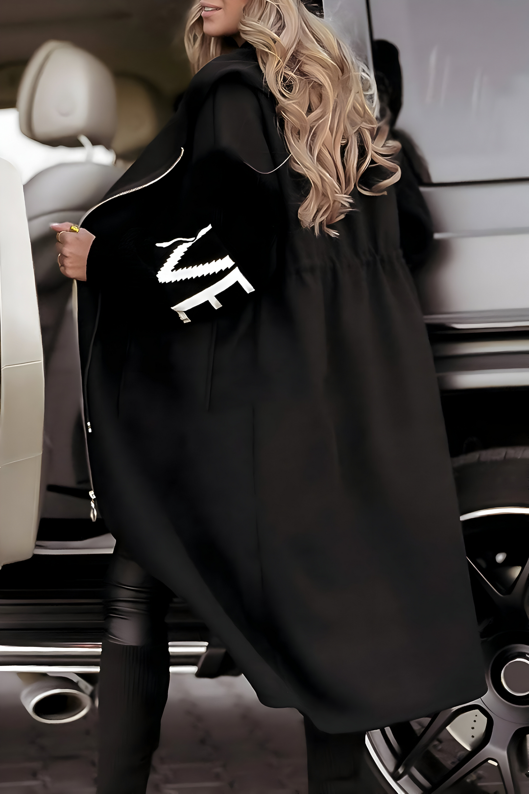 Susan – Hooded Knit Jacket