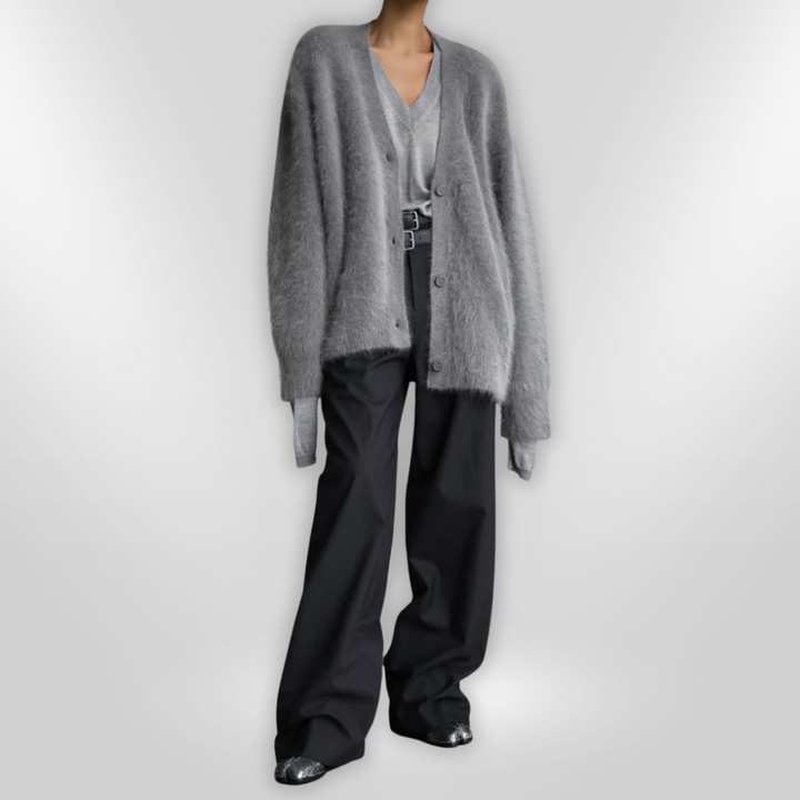 LARA | Fuzzy Cardigan