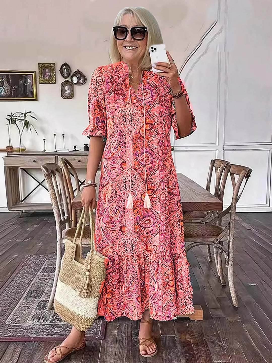 Mila - Graceful Getaway Maxi Dress