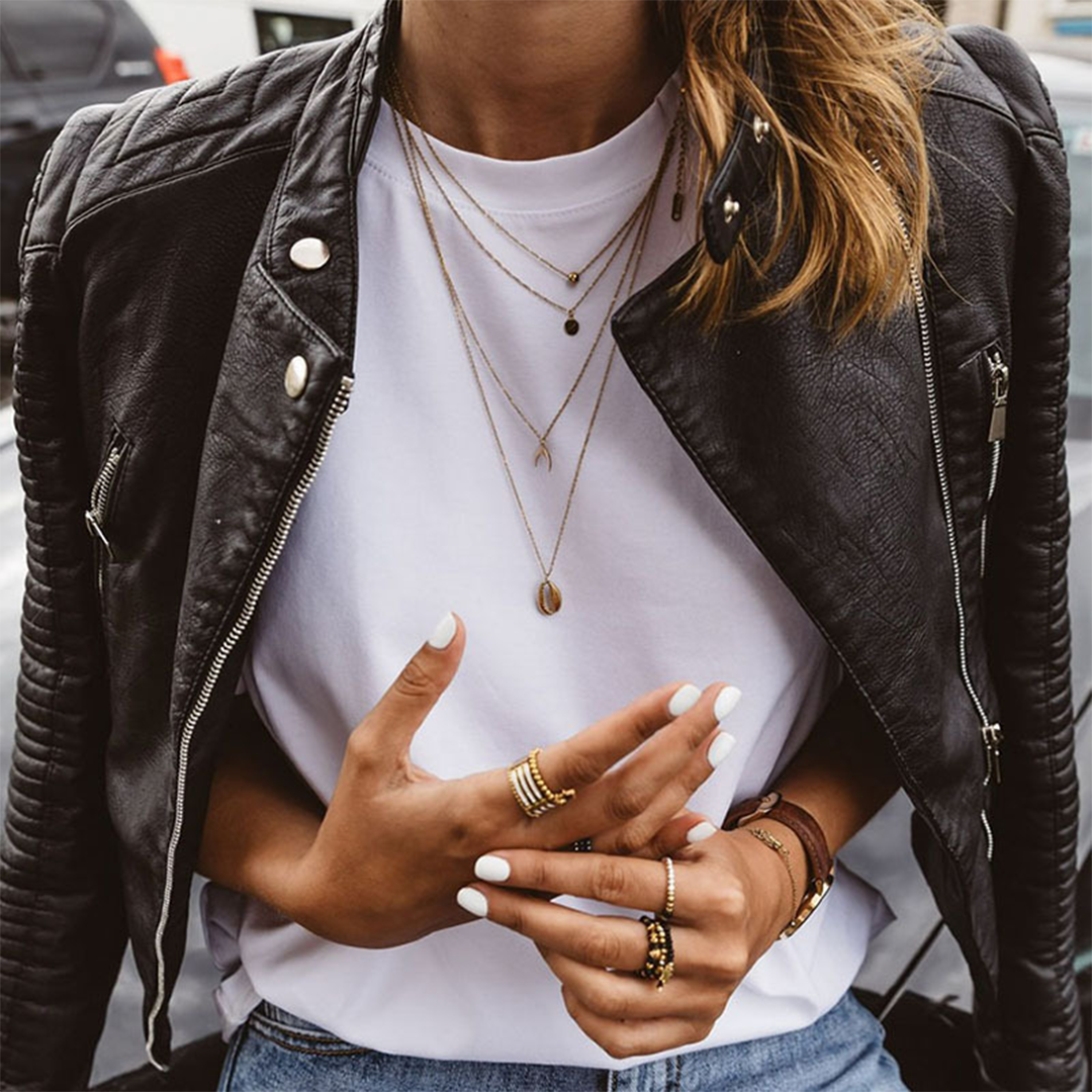 Sandra | Elegant Leather Jacket