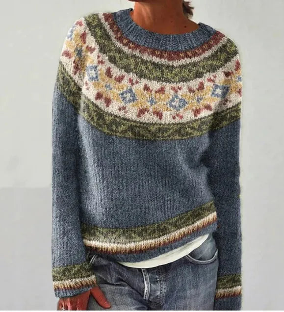 Emilia | Retro Knit Sweater