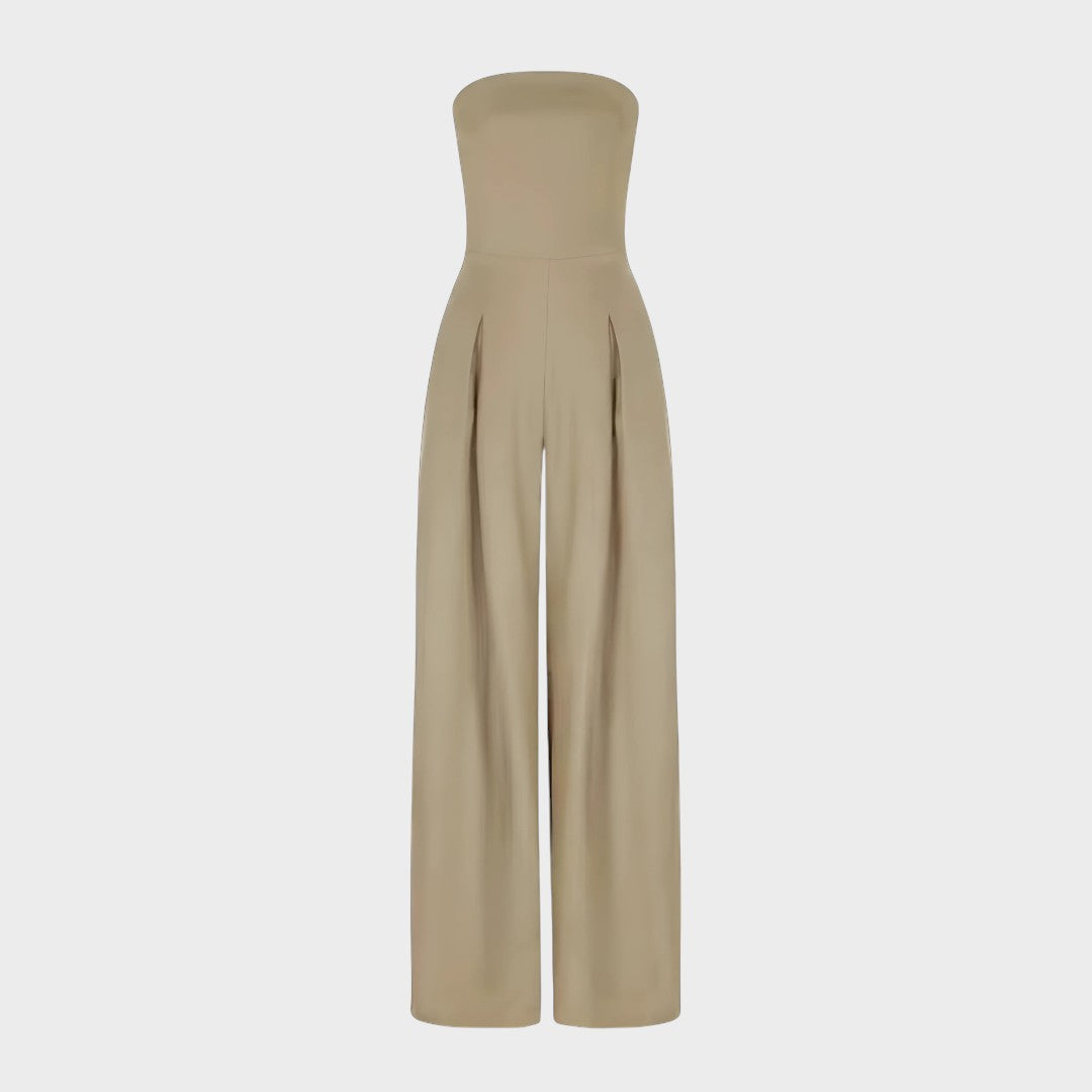 CLARA | Stylish Strapless Jumpsuit