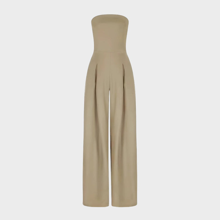 CLARA | Stylish Strapless Jumpsuit