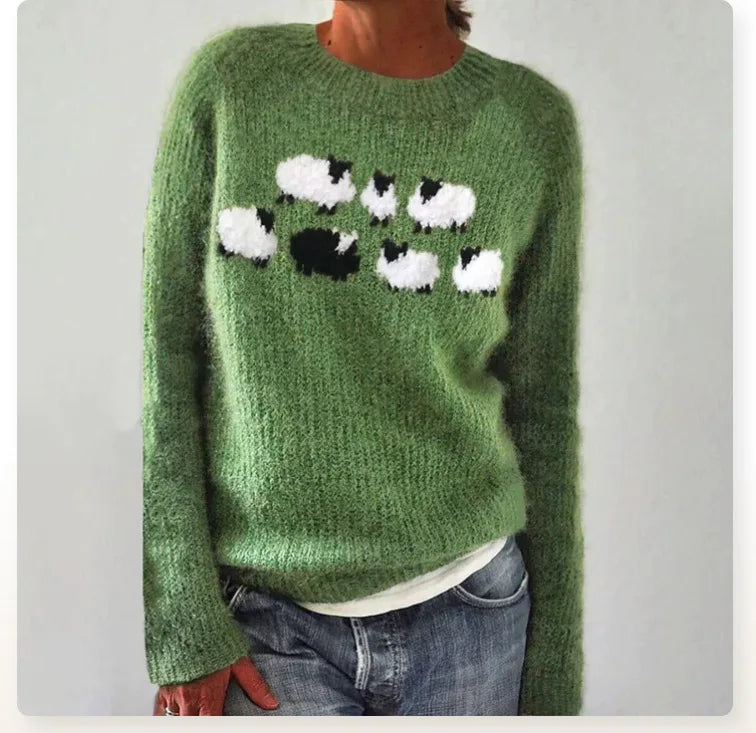 Emilia | Retro Knit Sweater