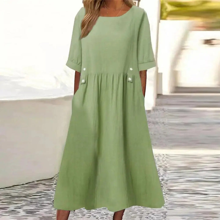 Indigo Illusion - Summer Dress