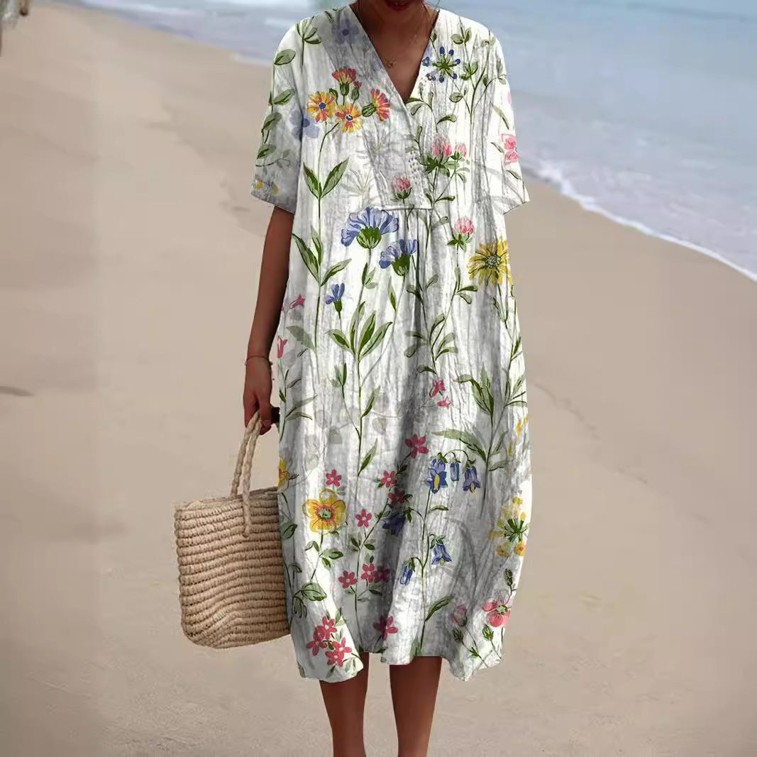 Eda - Cheerful Floral Dress