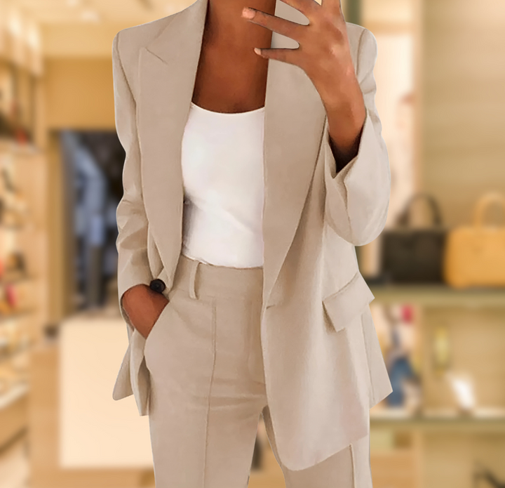 Grace - Lapel Slimming Suit