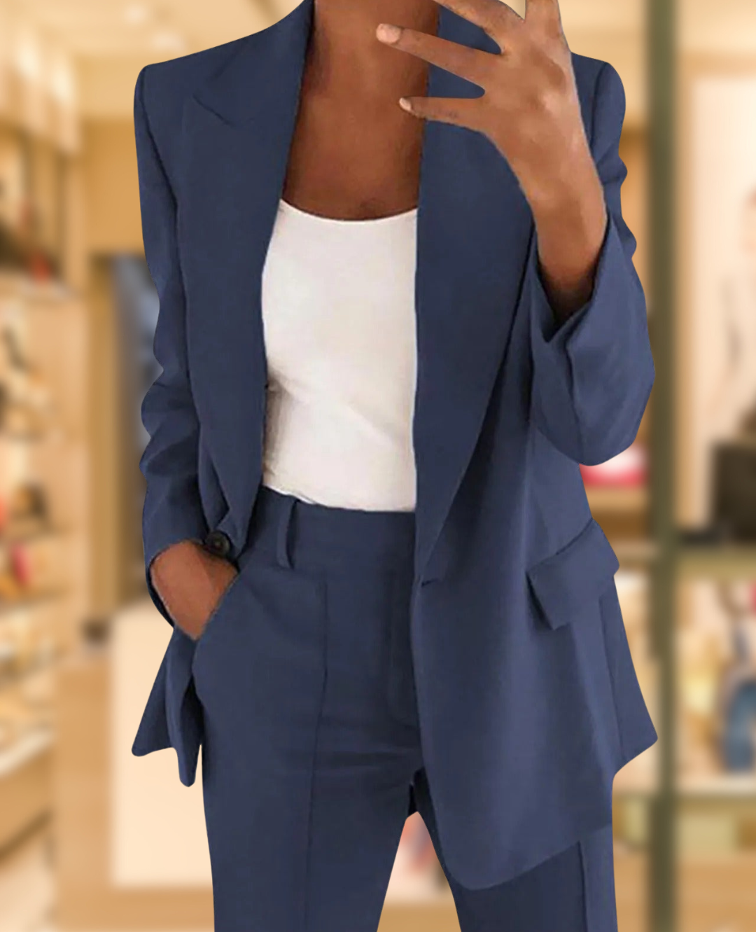 Grace - Lapel Slimming Suit