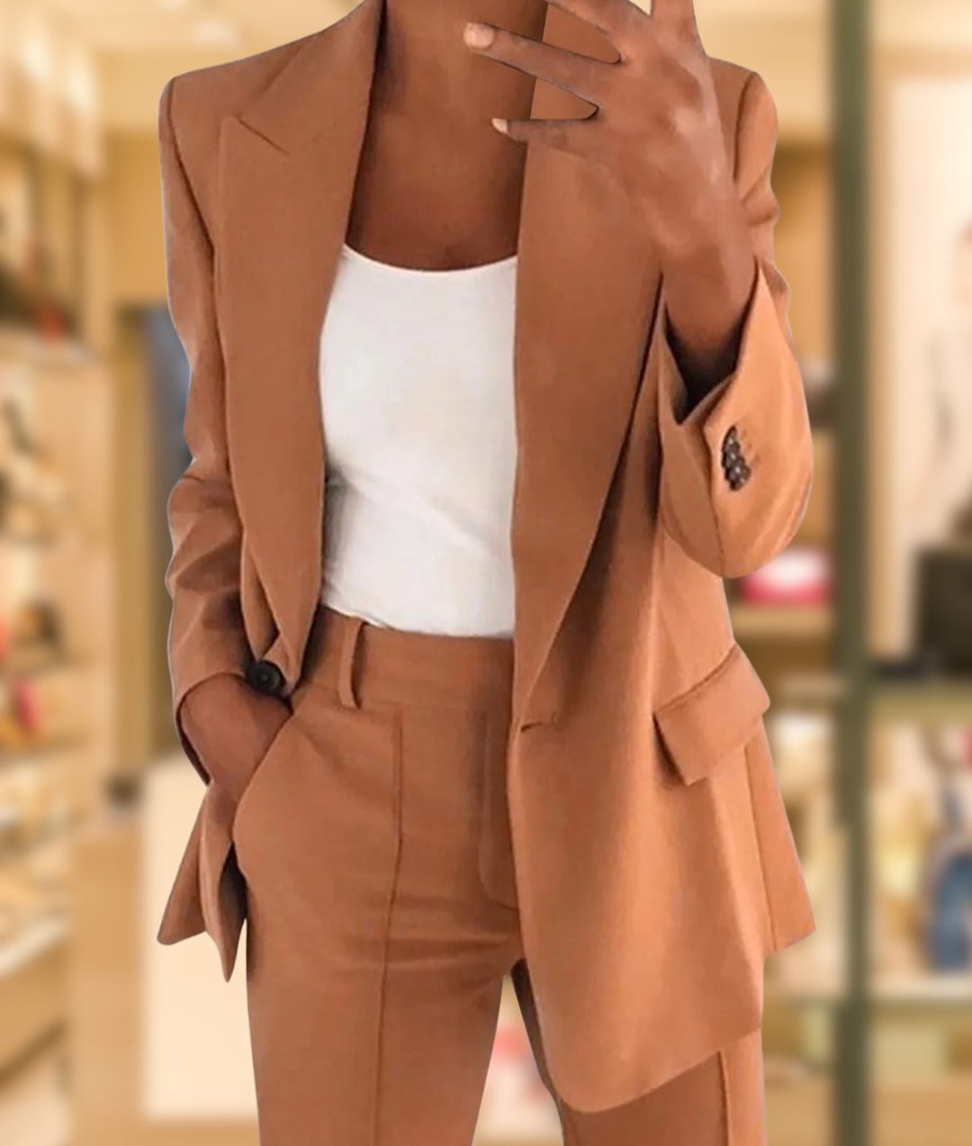 Grace - Lapel Slimming Suit