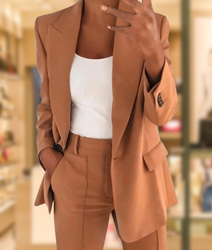 Grace - Lapel Slimming Suit