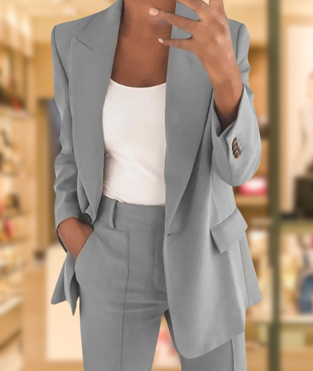 Grace - Lapel Slimming Suit