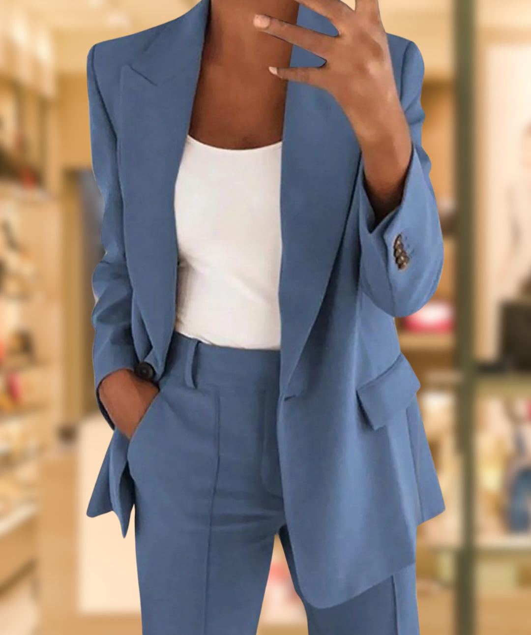 Grace - Lapel Slimming Suit