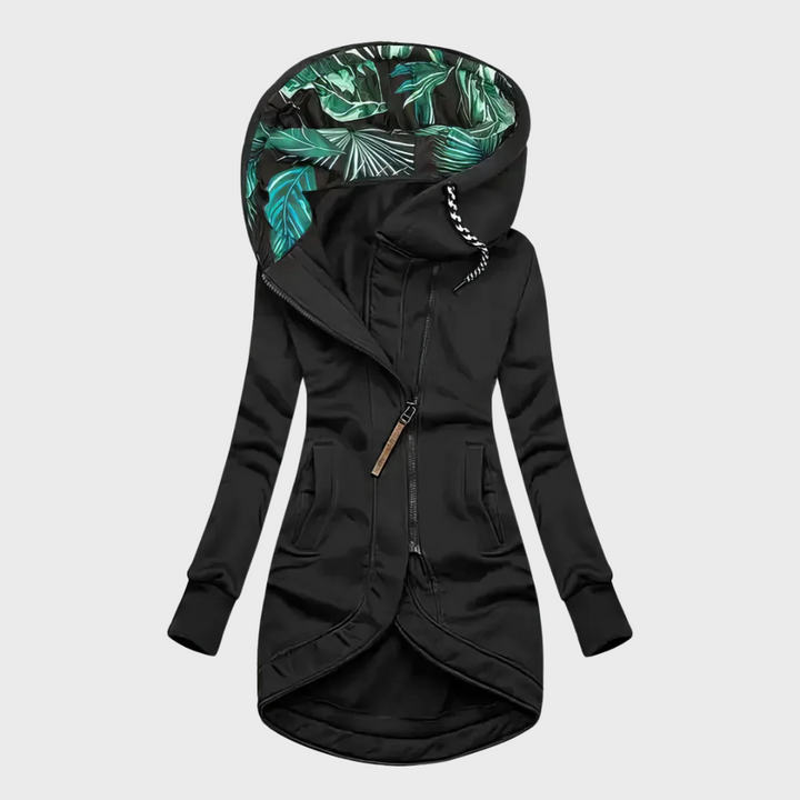 Patricia | Elegant & Warm Autumn Jacket with Hood