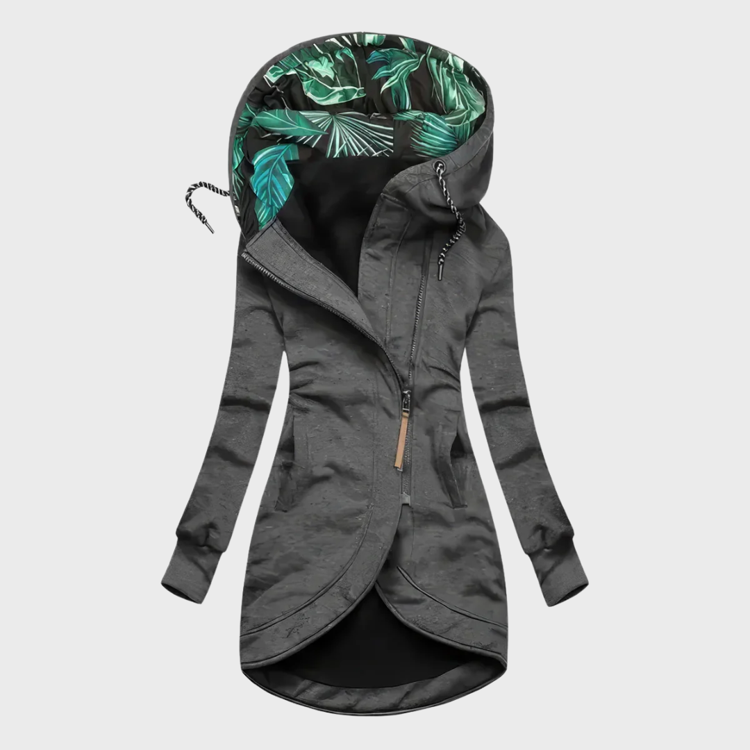 Patricia | Elegant & Warm Autumn Jacket with Hood