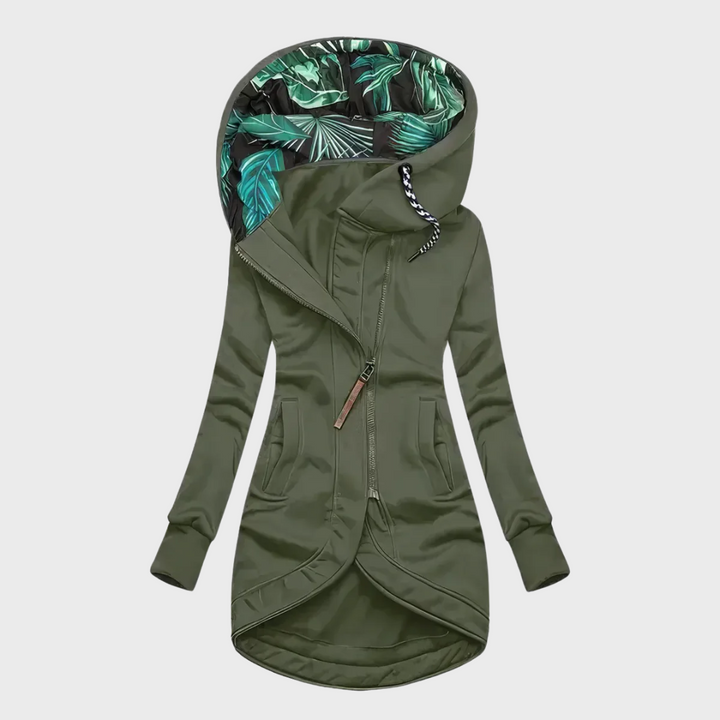 Patricia | Elegant & Warm Autumn Jacket with Hood