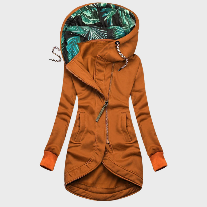 Patricia | Elegant & Warm Autumn Jacket with Hood