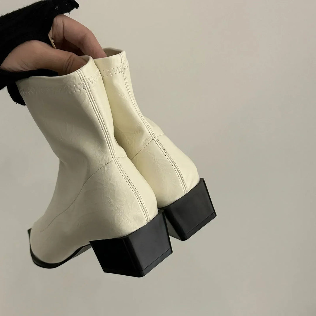 Lucille - Pointy ankle boots - Autumn footwear