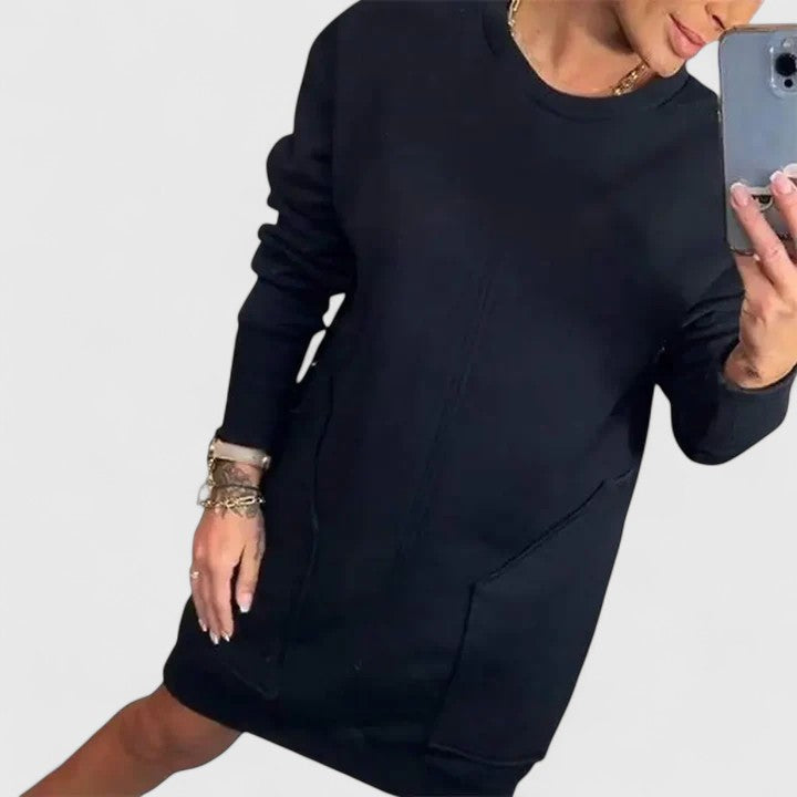 Margaret – Elegant Sweatshirt Dress