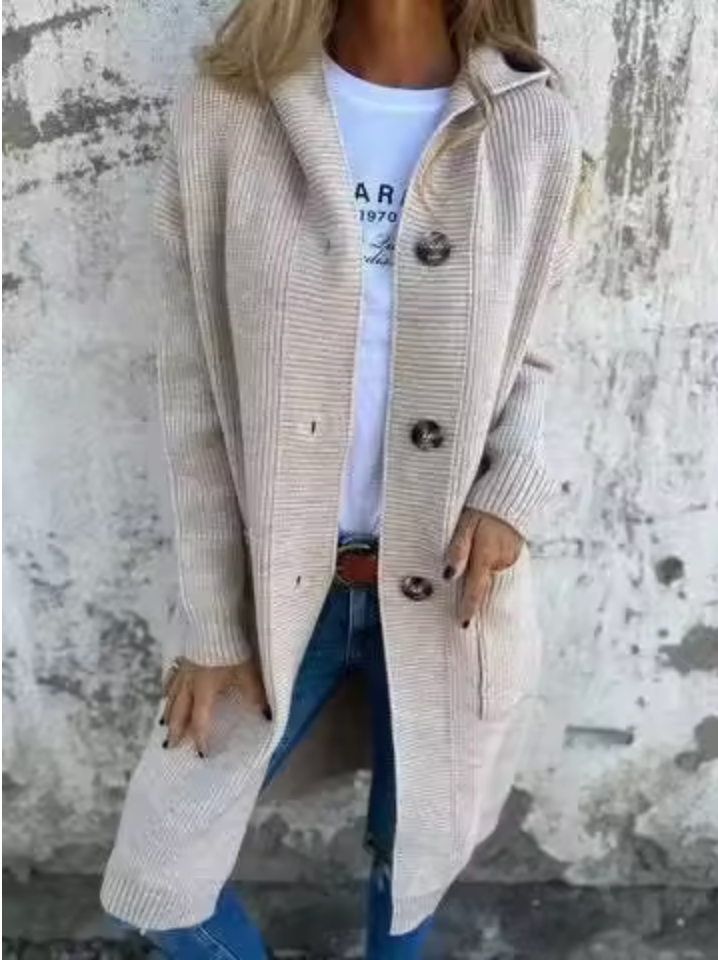Carol | Cozy Long Knit Cardigan