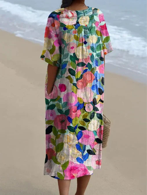 Eda - Cheerful Floral Dress
