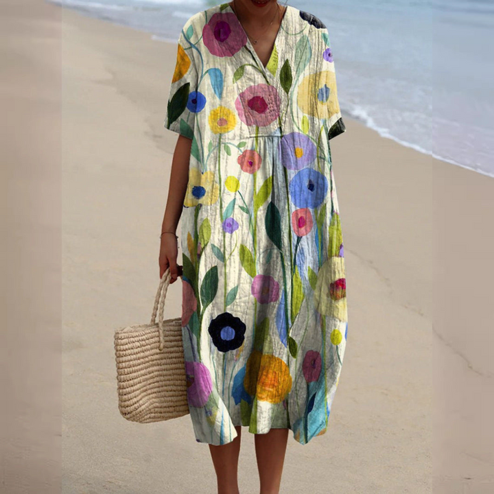 Eda - Cheerful Floral Dress