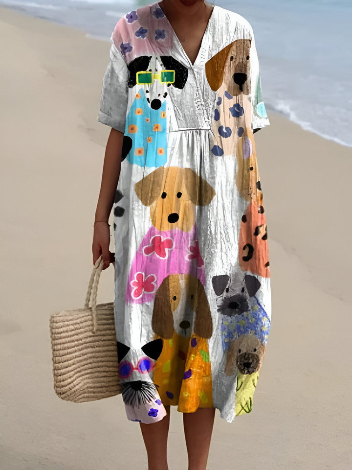 Ottilie | Geometric Dress