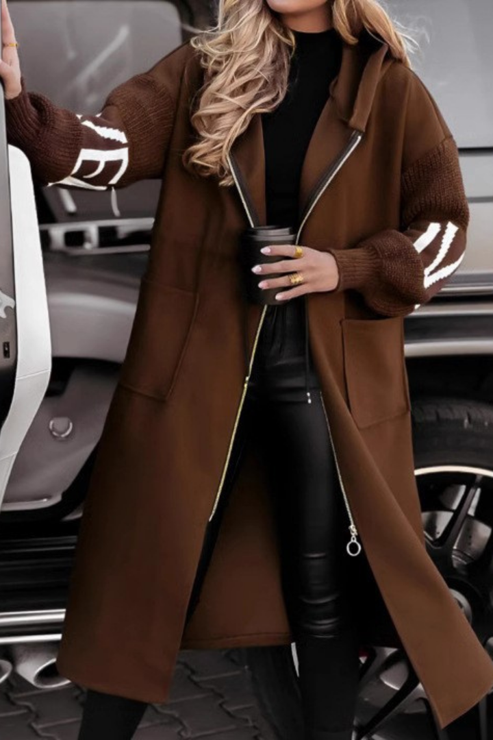 Susan – Hooded Knit Jacket