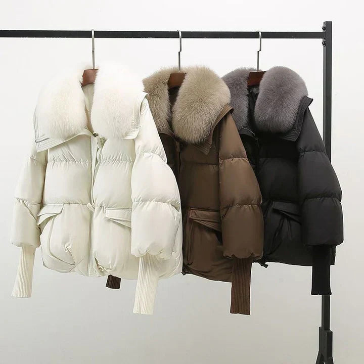 Monica™ | Stylish Faux Fur Jacket