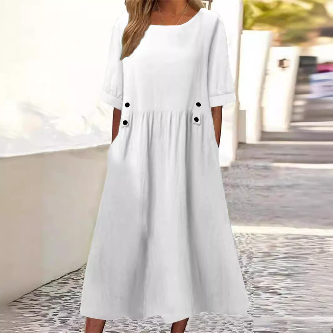 Indigo Illusion - Summer Dress
