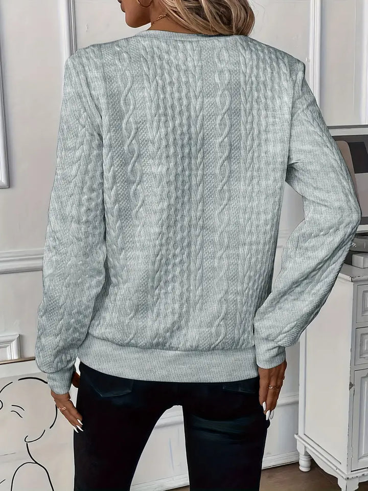 Margaret – Zippered Sweater