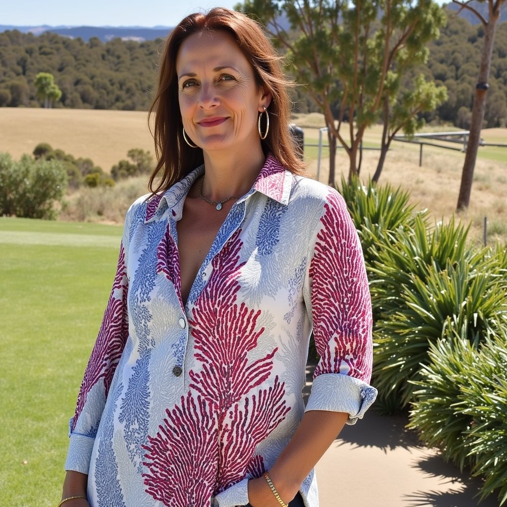 Joanna | Vintage Floral Print Blouse
